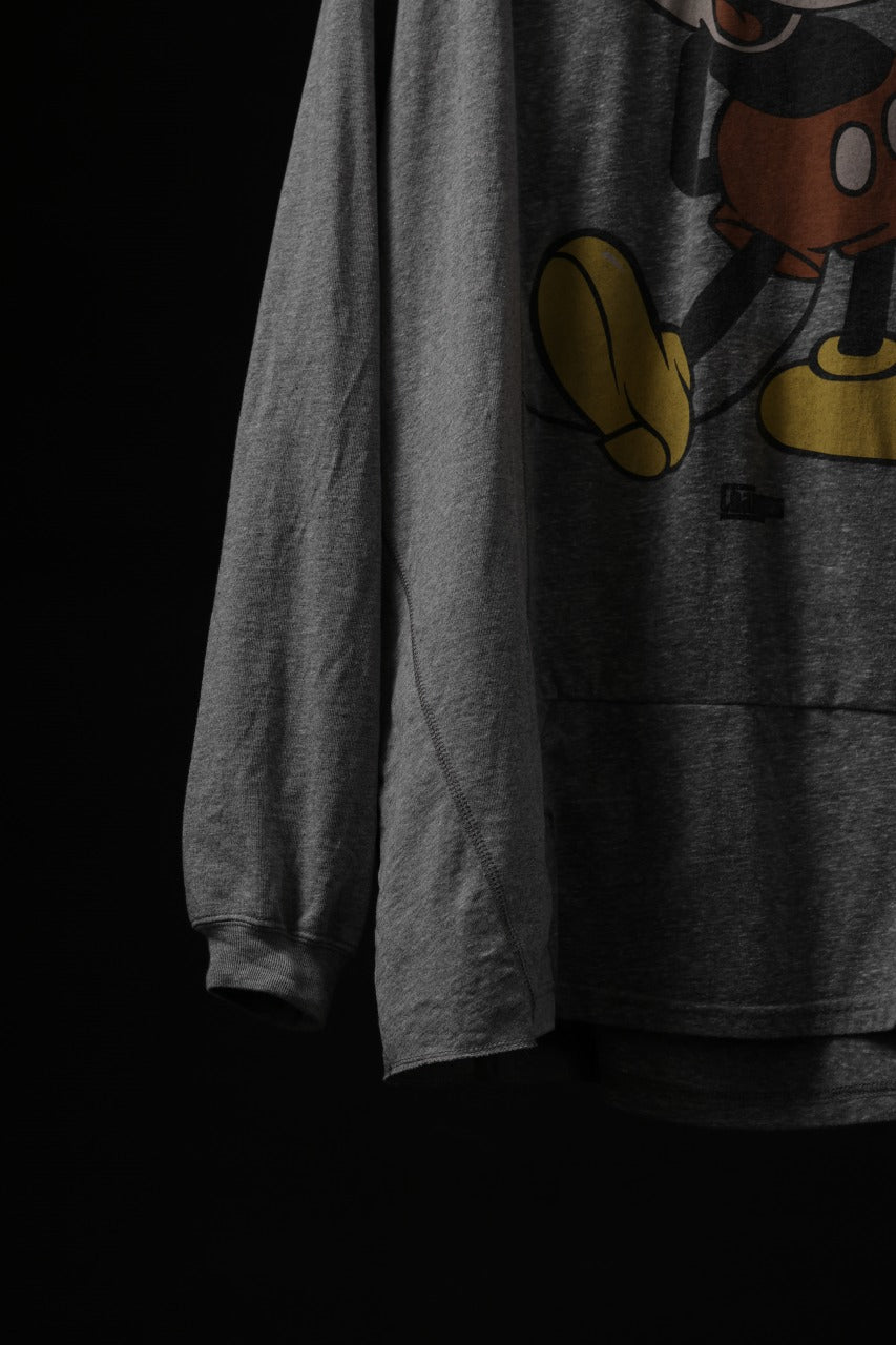 画像をギャラリービューアに読み込む, CHANGES CRACKING-MOUSE LS TOPS (GREY #C)