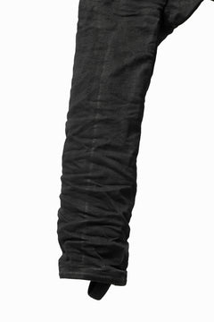 画像をギャラリービューアに読み込む, BORIS BIDJAN SABERI DROP CROTCH PANTS / VINYL COATED & NICKEL PRESSED & BODY MOLDED "P24-F1603K" (BLACK)
