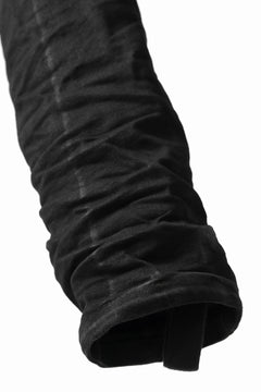 画像をギャラリービューアに読み込む, BORIS BIDJAN SABERI DROP CROTCH PANTS / VINYL COATED & NICKEL PRESSED & BODY MOLDED "P24-F1603K" (BLACK)