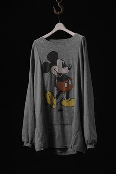 画像をギャラリービューアに読み込む, CHANGES CRACKING-MOUSE LS TOPS (GREY #C)