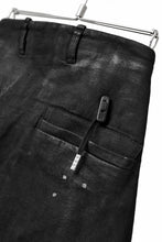 画像をギャラリービューアに読み込む, BORIS BIDJAN SABERI DROP CROTCH PANTS / VINYL COATED & NICKEL PRESSED & BODY MOLDED "P24-F1603K" (BLACK)