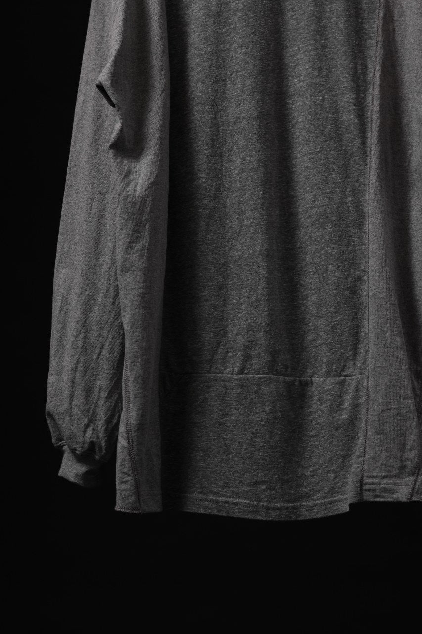 画像をギャラリービューアに読み込む, CHANGES CRACKING-MOUSE LS TOPS (GREY #C)