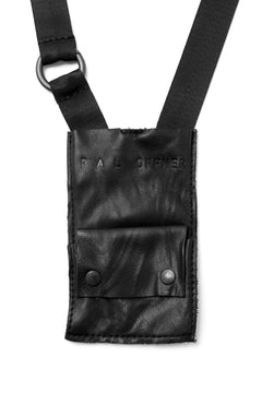 画像をギャラリービューアに読み込む, PAL OFFNER MOBILE BAG 2.0 / CALF LEATHER (BLACK)