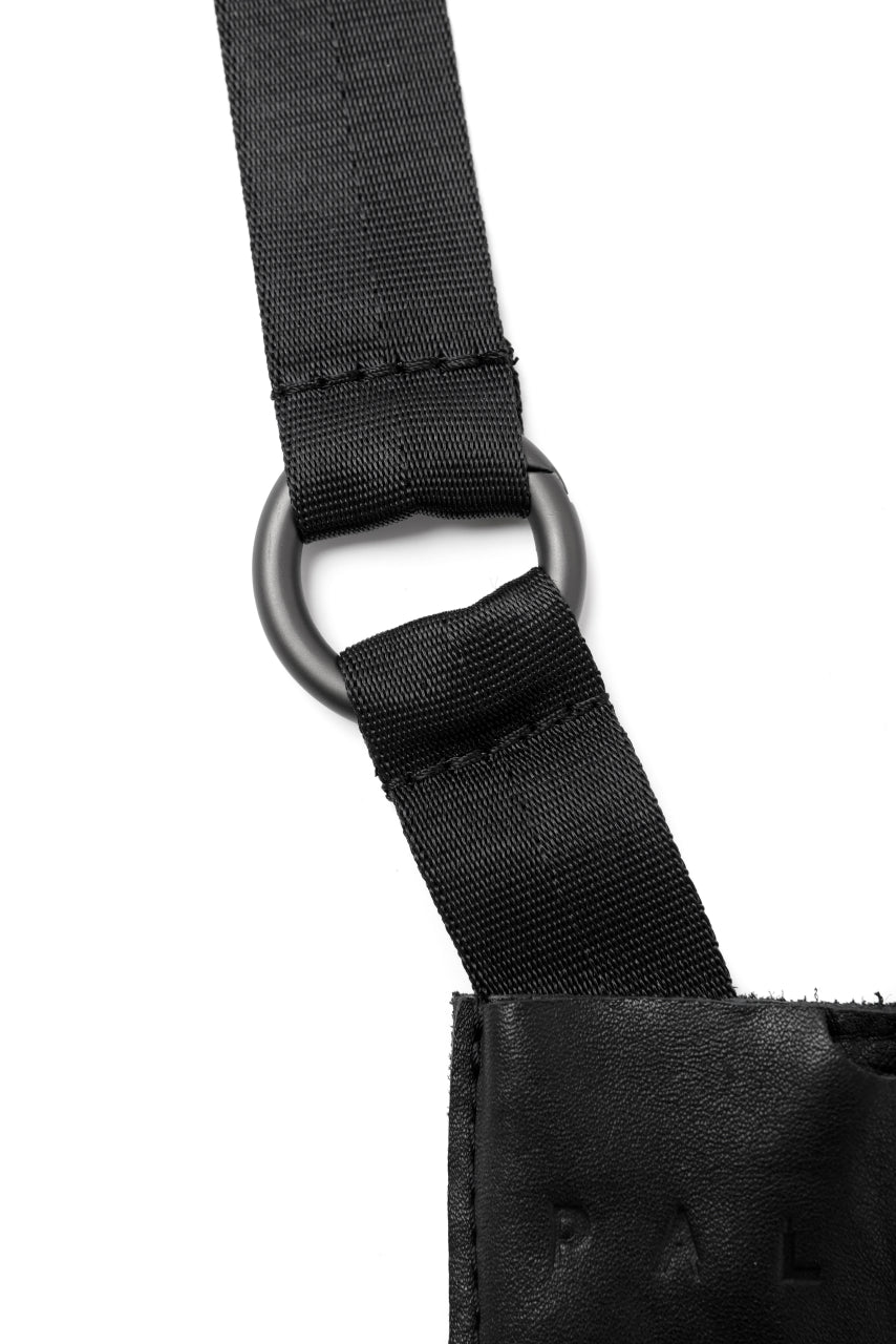 画像をギャラリービューアに読み込む, PAL OFFNER MOBILE BAG 2.0 / CALF LEATHER (BLACK)