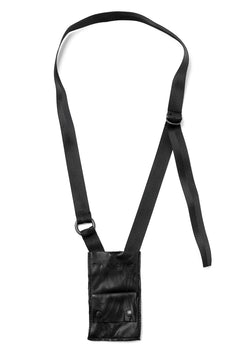 画像をギャラリービューアに読み込む, PAL OFFNER MOBILE BAG 2.0 / CALF LEATHER (BLACK)
