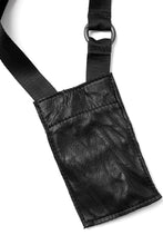 画像をギャラリービューアに読み込む, PAL OFFNER MOBILE BAG 2.0 / CALF LEATHER (BLACK)