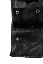 画像をギャラリービューアに読み込む, PAL OFFNER MOBILE BAG 2.0 / CALF LEATHER (BLACK)