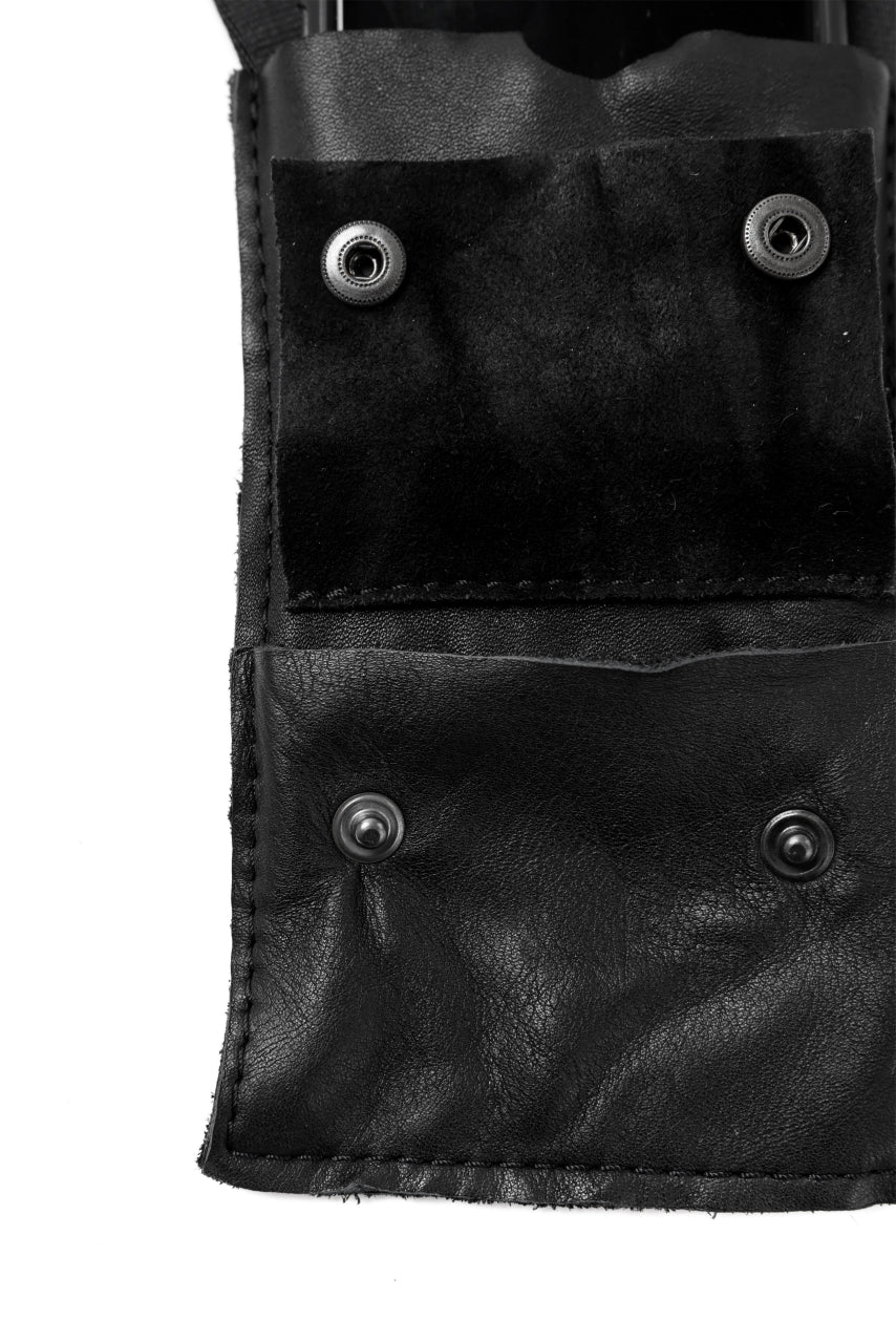 画像をギャラリービューアに読み込む, PAL OFFNER MOBILE BAG 2.0 / CALF LEATHER (BLACK)