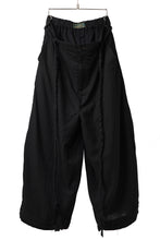 画像をギャラリービューアに読み込む, Aleksandr Manamis Wide Pant with Rope Code / CHECK & STRIPE (BLACK)