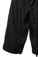 画像をギャラリービューアに読み込む, Aleksandr Manamis Wide Pant with Rope Code / CHECK & STRIPE (BLACK)
