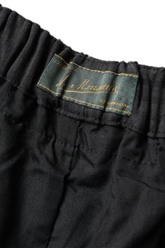 画像をギャラリービューアに読み込む, Aleksandr Manamis Wide Pant with Rope Code / CHECK & STRIPE (BLACK)