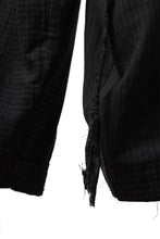 画像をギャラリービューアに読み込む, Aleksandr Manamis Wide Pant with Rope Code / CHECK & STRIPE (BLACK)