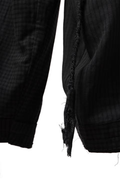 画像をギャラリービューアに読み込む, Aleksandr Manamis Wide Pant with Rope Code / CHECK & STRIPE (BLACK)