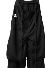 画像をギャラリービューアに読み込む, Aleksandr Manamis Wide Pant with Rope Code / CHECK & STRIPE (BLACK)