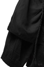 画像をギャラリービューアに読み込む, Aleksandr Manamis Wide Pant with Rope Code / CHECK & STRIPE (BLACK)