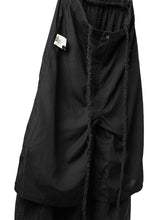 画像をギャラリービューアに読み込む, Aleksandr Manamis Wide Pant with Rope Code / CHECK & STRIPE (BLACK)