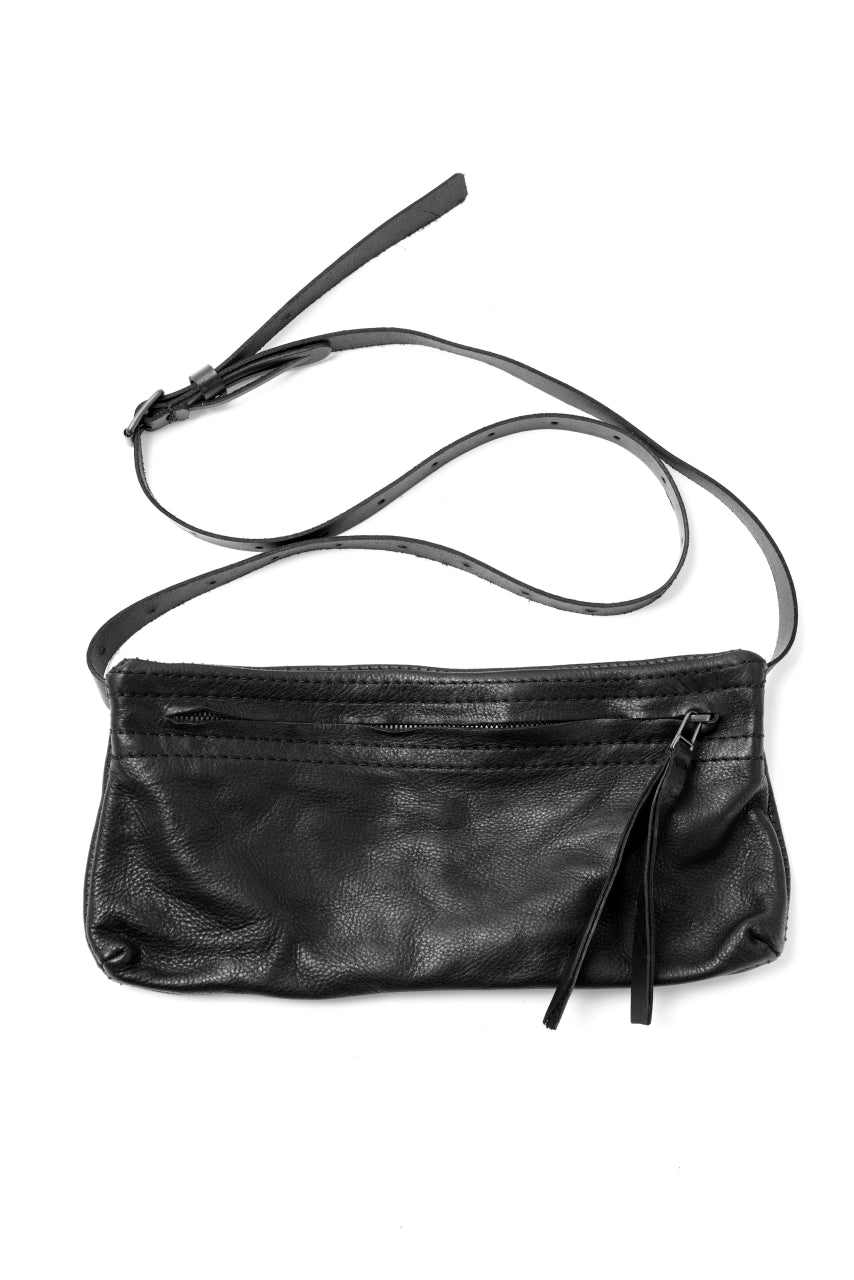画像をギャラリービューアに読み込む, PAL OFFNER BELT BAG / CALF LEATHER (BLACK)