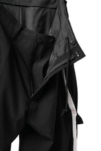 Load image into Gallery viewer, Y's BANG ON! No.125 ANCIENT TRIBE TAPE-STITCH FLUTTER PANTS (BLACK)