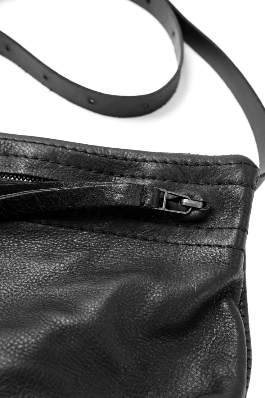 画像をギャラリービューアに読み込む, PAL OFFNER BELT BAG / CALF LEATHER (BLACK)