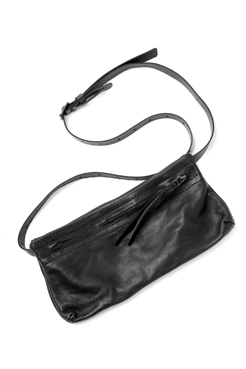 画像をギャラリービューアに読み込む, PAL OFFNER BELT BAG / CALF LEATHER (BLACK)