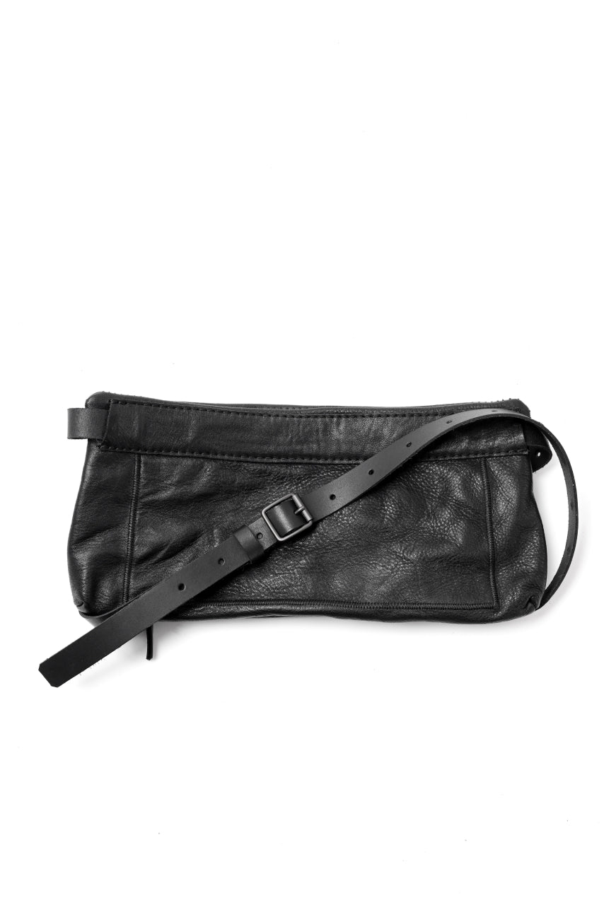 画像をギャラリービューアに読み込む, PAL OFFNER BELT BAG / CALF LEATHER (BLACK)