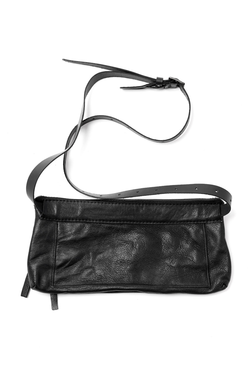 画像をギャラリービューアに読み込む, PAL OFFNER BELT BAG / CALF LEATHER (BLACK)