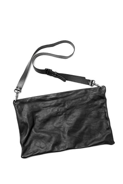 画像をギャラリービューアに読み込む, PAL OFFNER 2WAY BIG SHOULDER BAG / CALF LEATHER (BLACK)