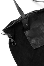 画像をギャラリービューアに読み込む, PAL OFFNER 2WAY BIG SHOULDER BAG / CALF LEATHER (BLACK)