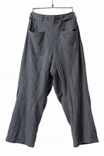 画像をギャラリービューアに読み込む, YUTA MATSUOKA tuck darts pants / washed chambray (dark gray)