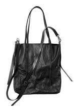 画像をギャラリービューアに読み込む, PAL OFFNER 2WAY EASY TOTE BAG / CALF LEATHER (BLACK)