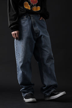 画像をギャラリービューアに読み込む, CHANGES REPRODUCT WIDEFIT JEANS (INDIGO #A)