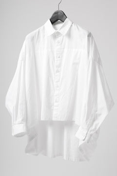 画像をギャラリービューアに読み込む, Y's VOLUMETRIC BLOUSON SHIRT (WHITE)