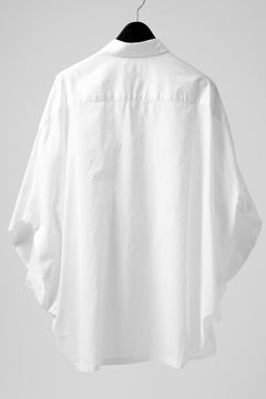 画像をギャラリービューアに読み込む, Y's VOLUMETRIC BLOUSON SHIRT (WHITE)