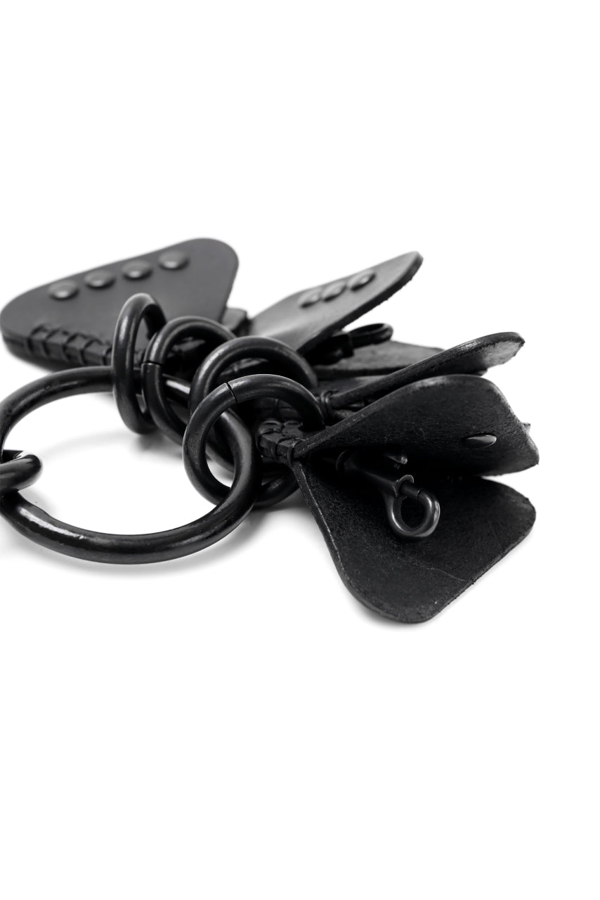 画像をギャラリービューアに読み込む, KLASICA COBIN Ⅱ KEY HOLDER / TEMPESTI ELBAMATTE (BLACK)