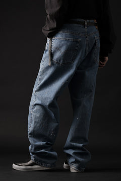 画像をギャラリービューアに読み込む, CHANGES REPRODUCT WIDEFIT JEANS (INDIGO #A)