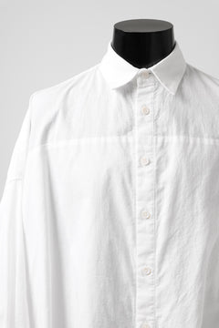 画像をギャラリービューアに読み込む, Y's VOLUMETRIC BLOUSON SHIRT (WHITE)