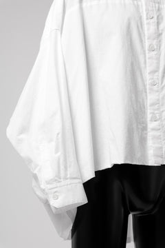 画像をギャラリービューアに読み込む, Y's VOLUMETRIC BLOUSON SHIRT (WHITE)