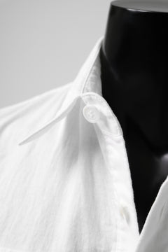 画像をギャラリービューアに読み込む, Y's VOLUMETRIC BLOUSON SHIRT (WHITE)