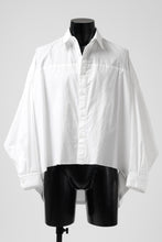 画像をギャラリービューアに読み込む, Y's VOLUMETRIC BLOUSON SHIRT (WHITE)