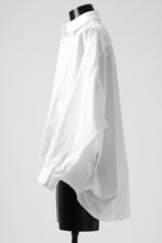 画像をギャラリービューアに読み込む, Y's VOLUMETRIC BLOUSON SHIRT (WHITE)