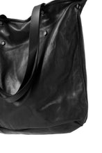 画像をギャラリービューアに読み込む, PAL OFFNER 2WAY BIG SHOULDER BAG / CALF LEATHER (BLACK)