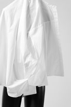 画像をギャラリービューアに読み込む, Y's VOLUMETRIC BLOUSON SHIRT (WHITE)