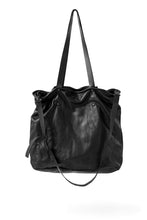画像をギャラリービューアに読み込む, PAL OFFNER 2WAY BIG SHOULDER BAG / CALF LEATHER (BLACK)