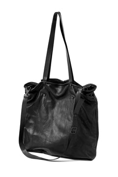 画像をギャラリービューアに読み込む, PAL OFFNER 2WAY BIG SHOULDER BAG / CALF LEATHER (BLACK)