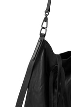 画像をギャラリービューアに読み込む, PAL OFFNER 2WAY EASY TOTE BAG / CALF LEATHER (BLACK)