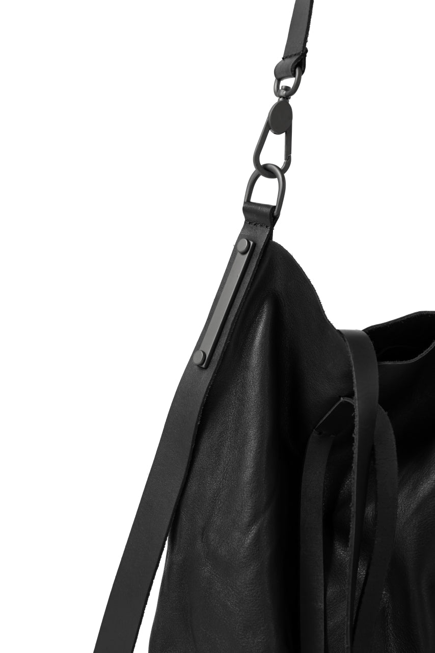 画像をギャラリービューアに読み込む, PAL OFFNER 2WAY EASY TOTE BAG / CALF LEATHER (BLACK)