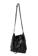 画像をギャラリービューアに読み込む, PAL OFFNER 2WAY EASY TOTE BAG / CALF LEATHER (BLACK)