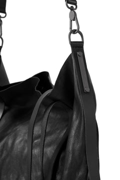 画像をギャラリービューアに読み込む, PAL OFFNER 2WAY EASY TOTE BAG / CALF LEATHER (BLACK)