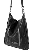画像をギャラリービューアに読み込む, PAL OFFNER 2WAY EASY TOTE BAG / CALF LEATHER (BLACK)