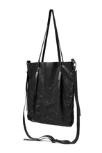 画像をギャラリービューアに読み込む, PAL OFFNER 2WAY EASY TOTE BAG / CALF LEATHER (BLACK)